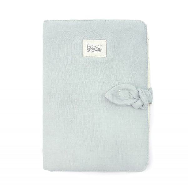 Protège carnet de santé Mint Breeze