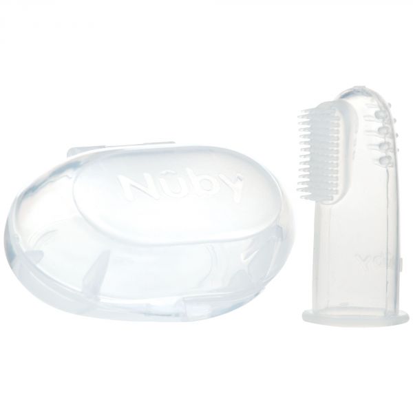 Lot de 2 brosses à dents doigt