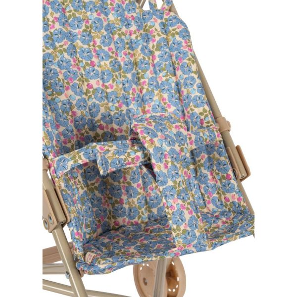 Poussette pour poupée - Fleur rosier