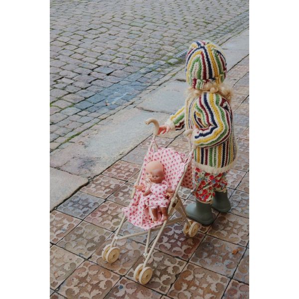 Poussette pour poupée - Rosie rose