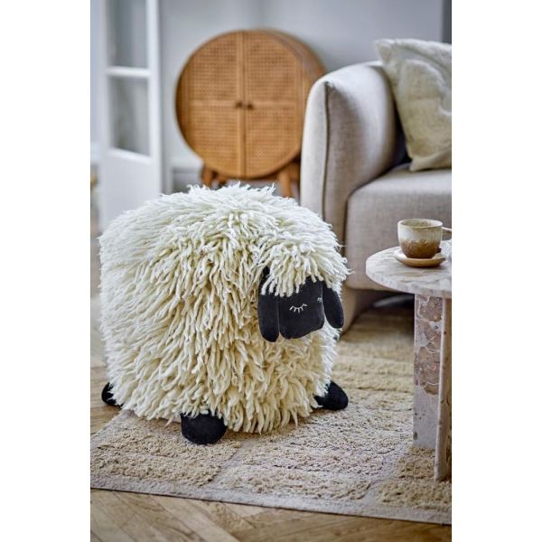 Pouf enfant Dolly blanc