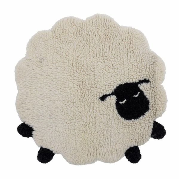 Tapis Dolly Blanc - Laine