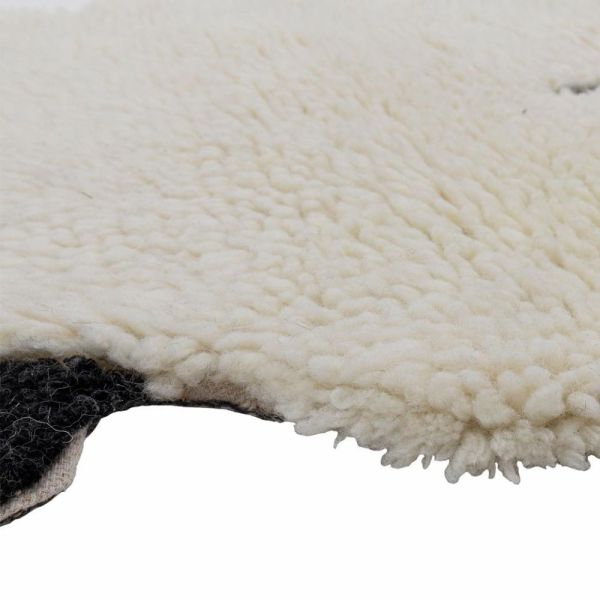 Tapis Dolly Blanc - Laine