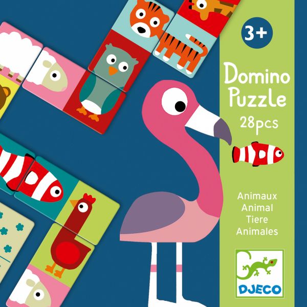 Jeu éducatif Domino animo-puzzle