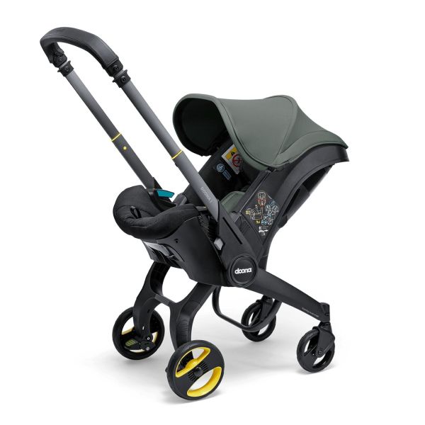 Siège auto poussette Doona i Slate Green