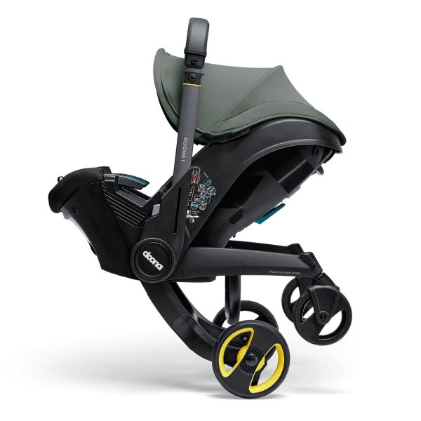 Siège auto poussette Doona i Slate Green
