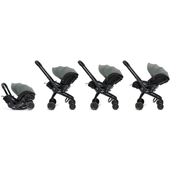 Siège auto poussette Doona X Slate Green