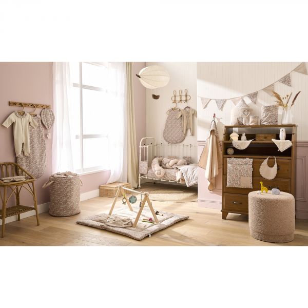 Pyjama hiver en maille bouclette liberty - Afternoon Tea- 12 mois