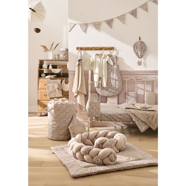 Pyjama hiver en maille bouclette liberty - Afternoon Tea- 12 mois