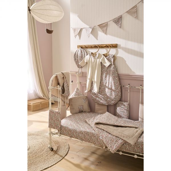 Pyjama hiver en maille bouclette liberty - Afternoon Tea- 12 mois
