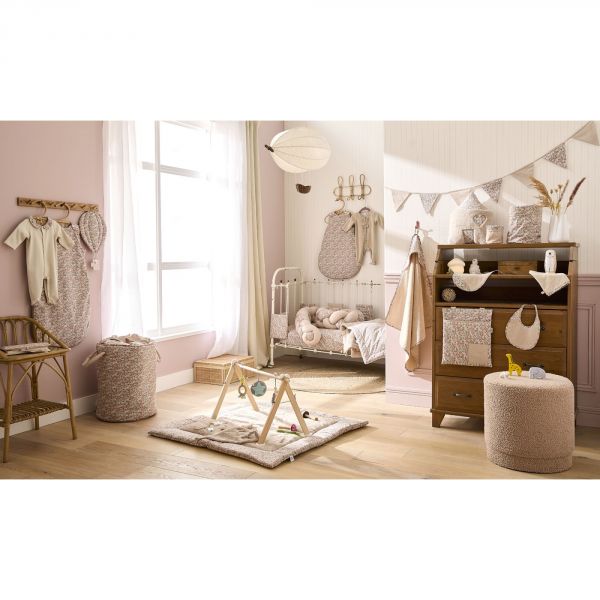 Pyjama hiver en velours liberty - Afternoon - 1 mois