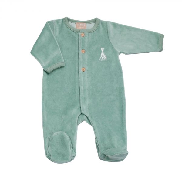 Pyjama Sophie la girafe 3 mois - Olive