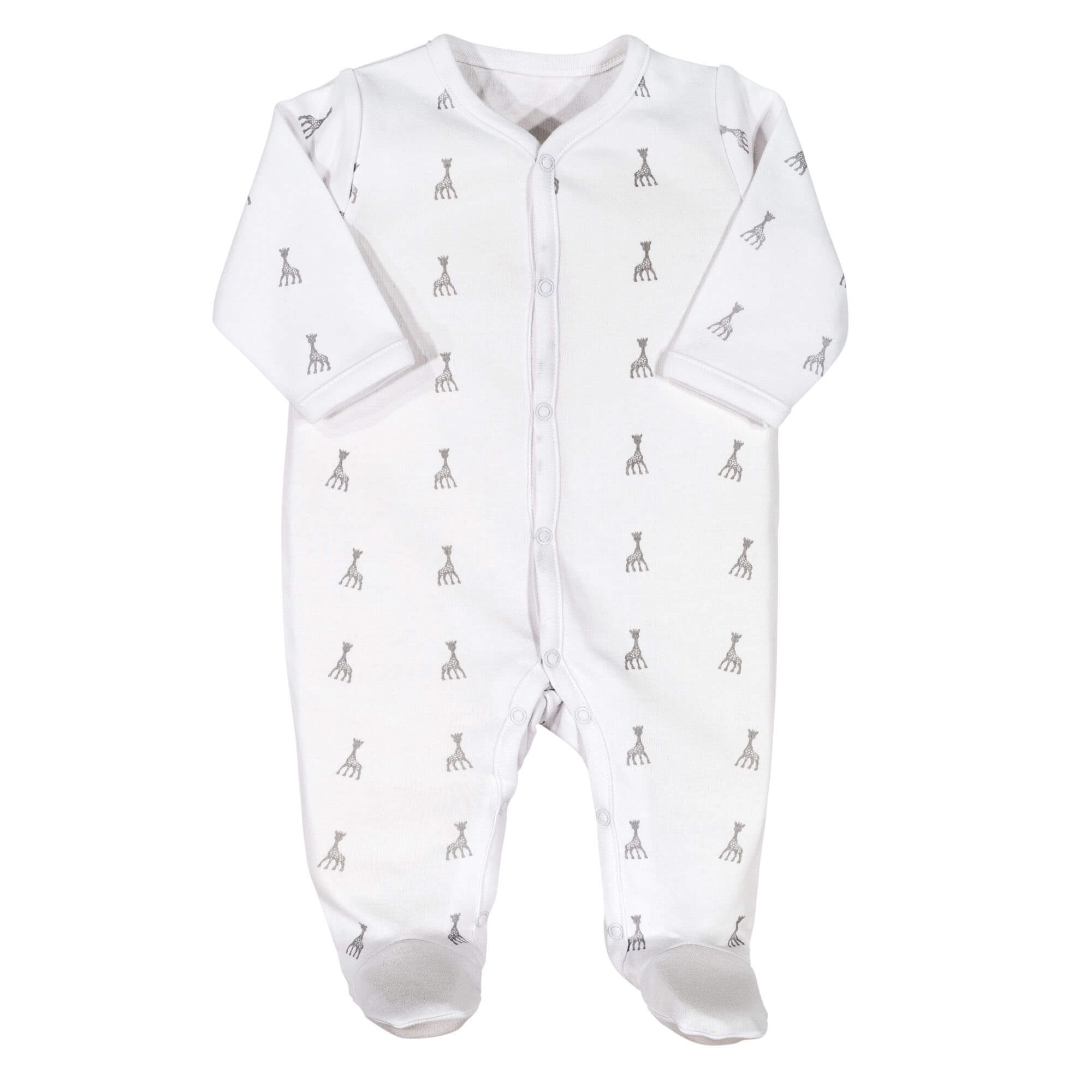 Trois Kilos Sept Pyjama Coton Sophie La Girafe 1 Mois Gris Made In Bebe Trois Kilos Sept Pyjama Coton Sophie La Girafe 1 Mois Gris Made In Bebe