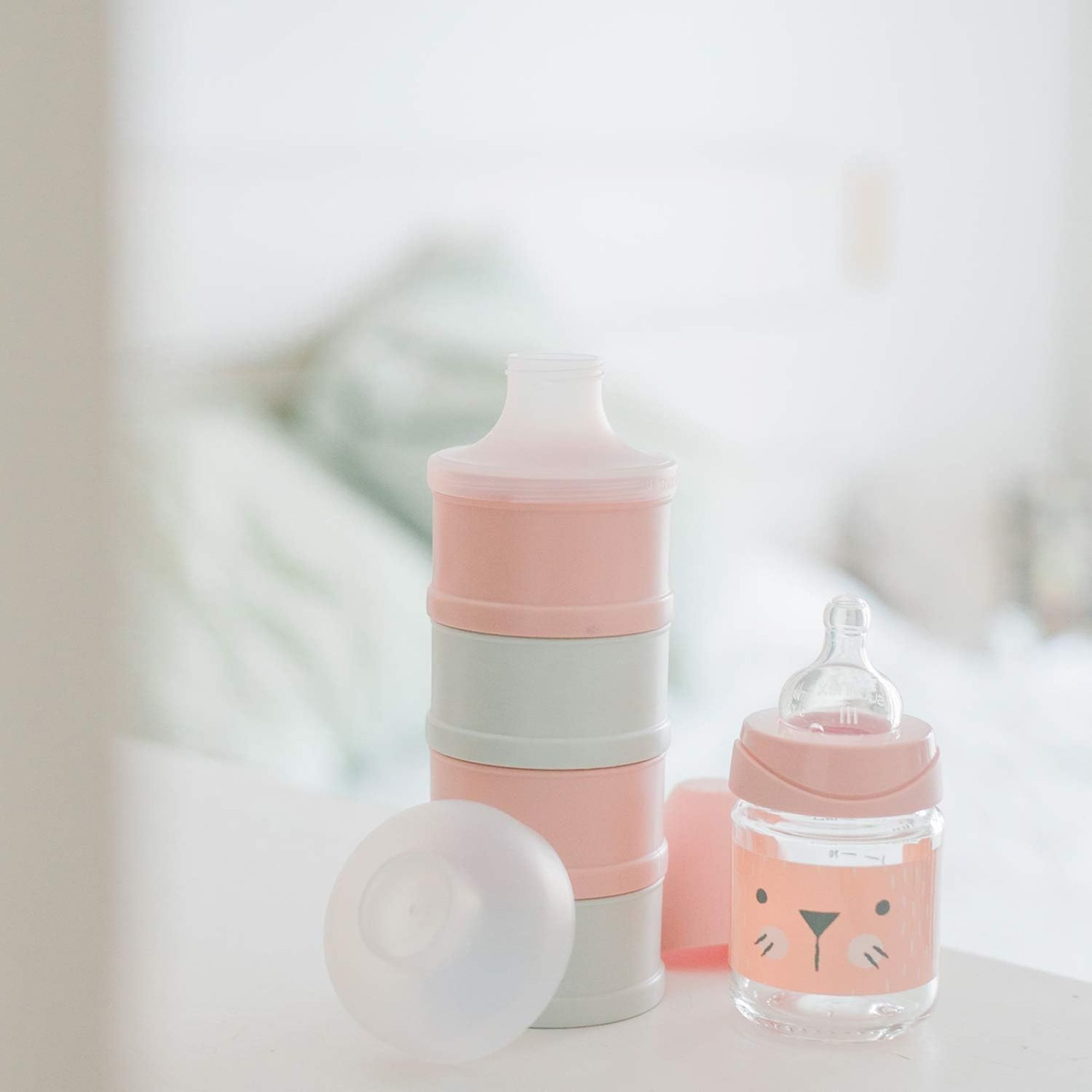 Lait en poudre - Poudre pour bébé Boîte doseuse - Flacon doseur - Cadeau de  maternité