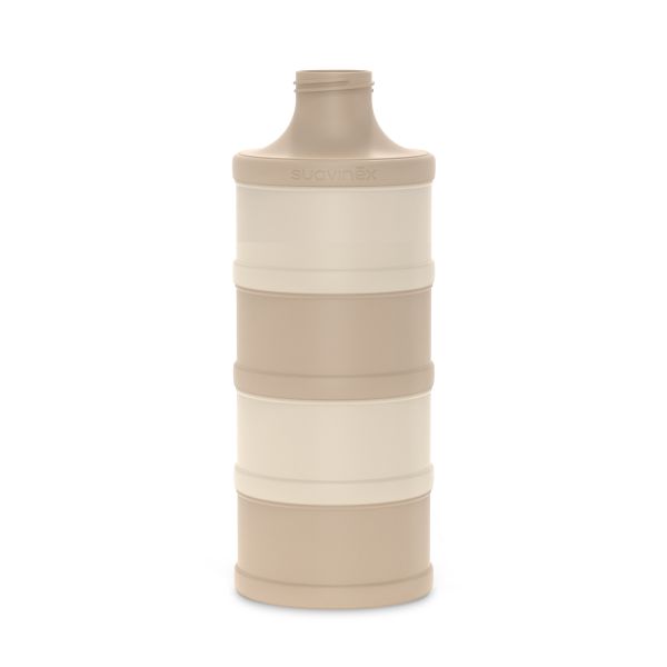 Boîte doseuse de lait 4 compartiments Wonderland Beige