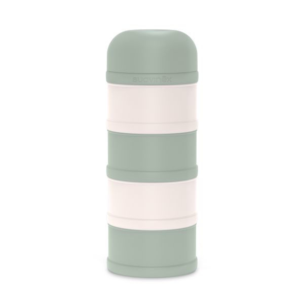 Boîte doseuse de lait 4 compartiments Wonderland Vert
