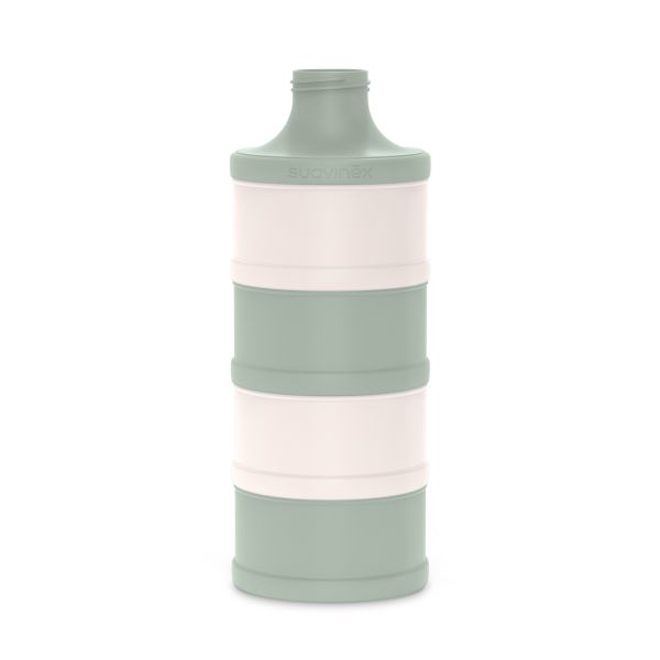 Boîte doseuse de lait 4 compartiments Wonderland Vert