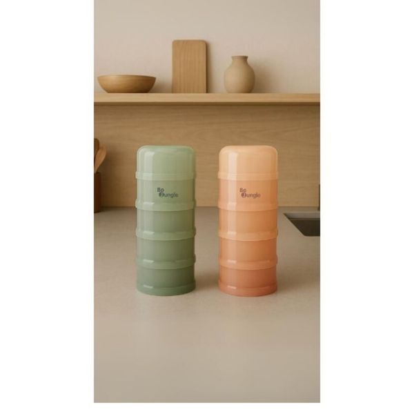 Boîte doseuse de lait 4 compartiments Jade