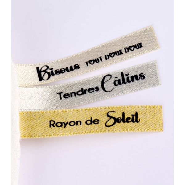 Doudou mouchoir Ours 30 cm Blanc