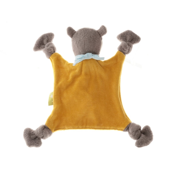 Doudou coton bio Blaireau