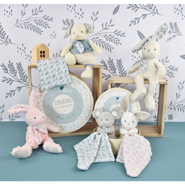 Doudou Botanic Pantin chien 22 cm