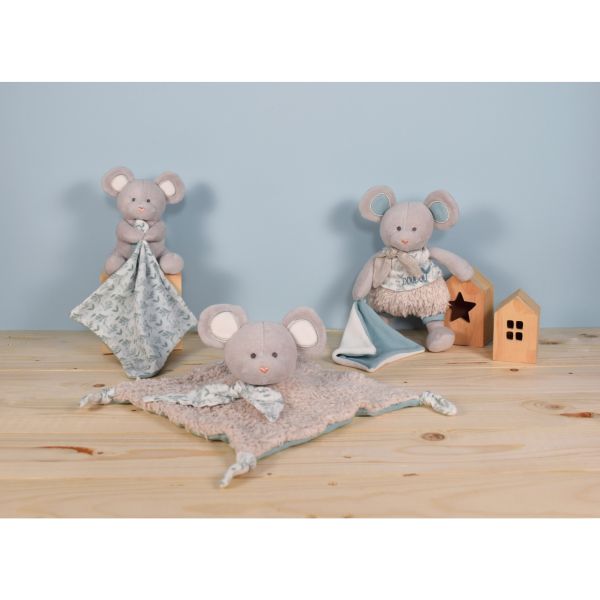 Doudou Botanic Pantin souris 22 cm