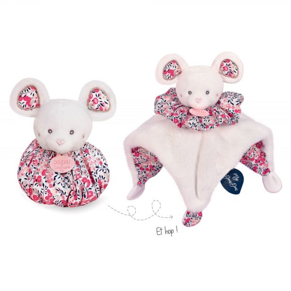 Doudou Boule Souris 3 en 1