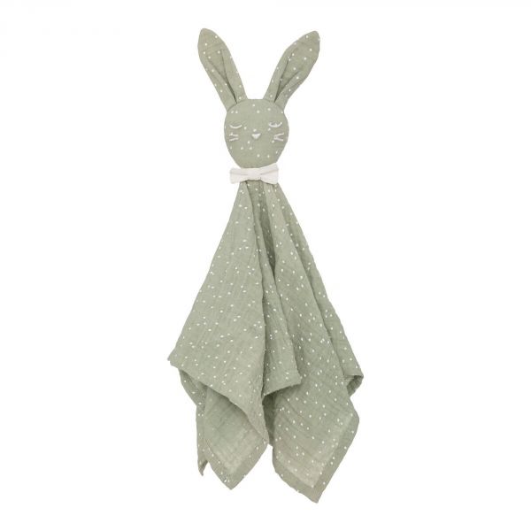 Doudou lapin Vert