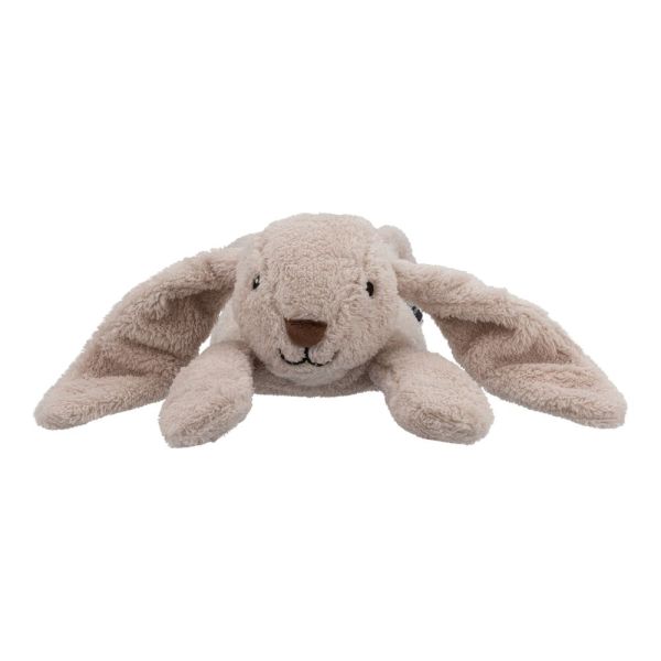 Peluche chauffante bouillotte Milo le lapin Gris clair