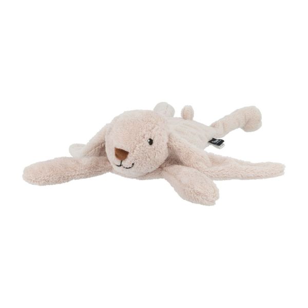 Peluche chauffante bouillotte Milo le lapin Gris clair