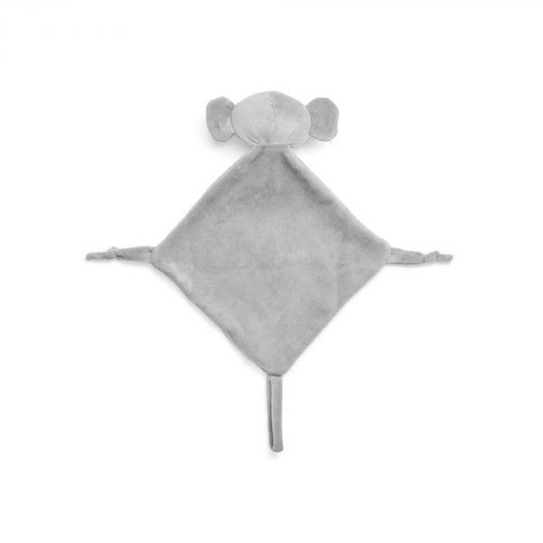 Doudou attache tétine Elephant Storm grey