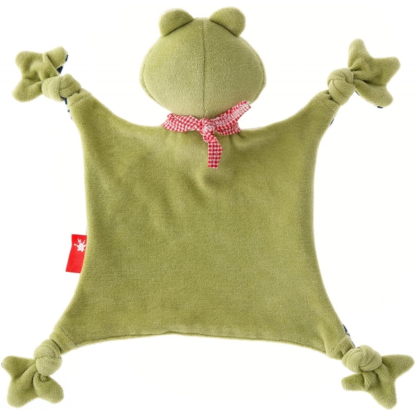 Doudou coton bio Grenouille