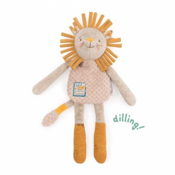 Peluche hochet Sous mon baobab - Lion