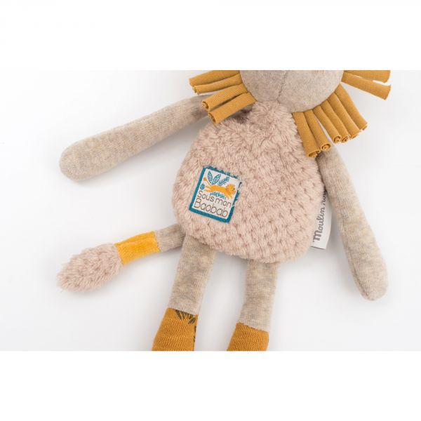 Peluche hochet Sous mon baobab - Lion