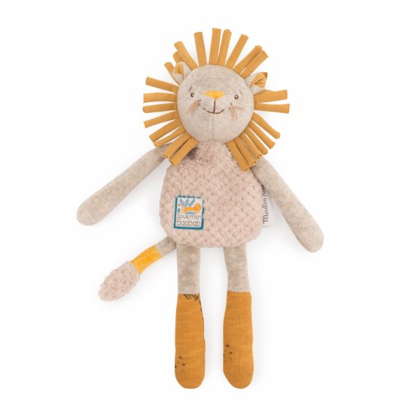 Peluche hochet Sous mon baobab - Lion