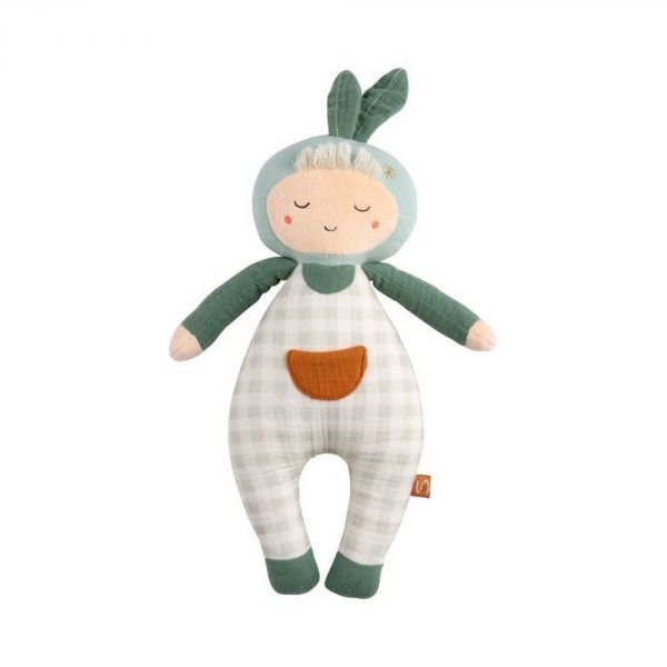 Doudou bébé jardinier Botanica