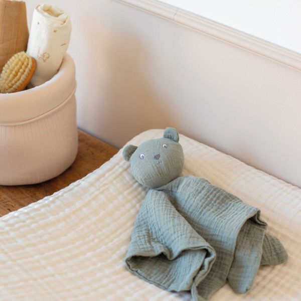 Doudou mouchoir Ours Honey