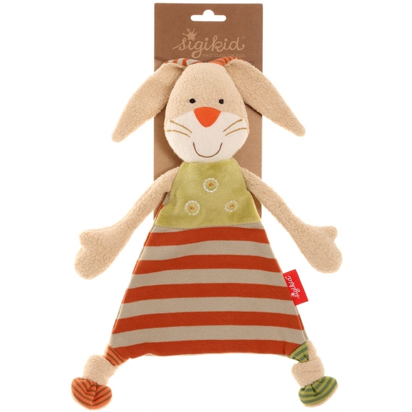 Doudou en coton bio Lapin