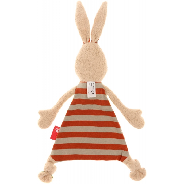 Doudou en coton bio Lapin