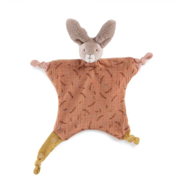 Doudou lapin Trois petits lapins - Argile