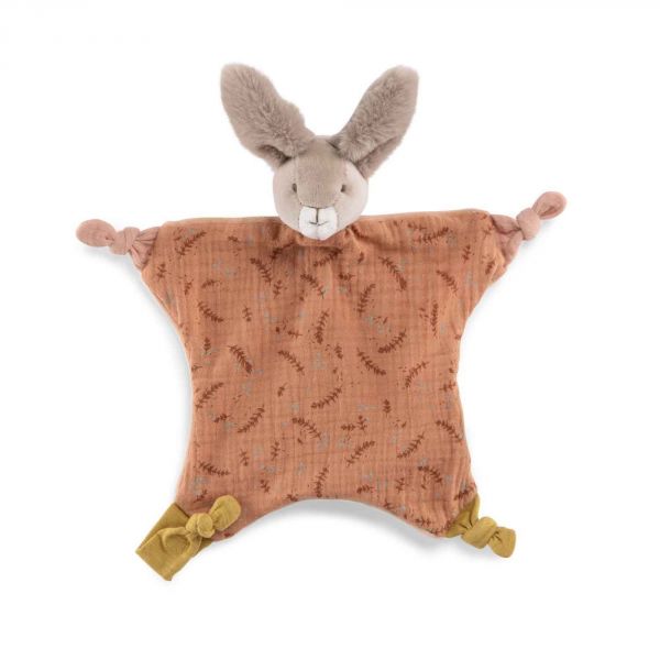 Doudou lapin Trois petits lapins - Argile