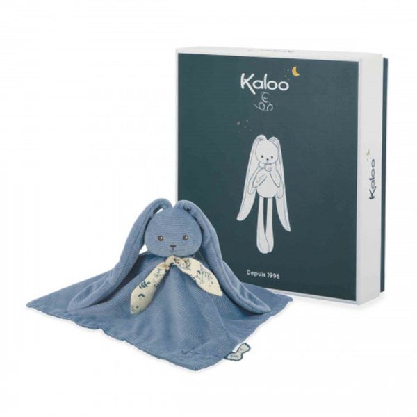 Doudou lapin Lapinoo Bleu horizon