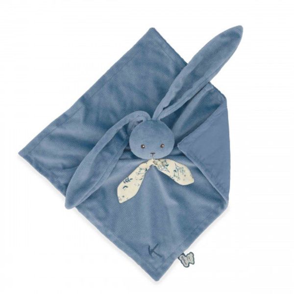 Doudou lapin Lapinoo Bleu horizon