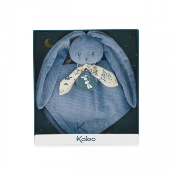 Doudou lapin Lapinoo Bleu horizon