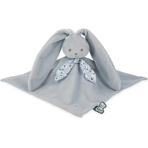 Doudou lapin Lapinoo Bleu