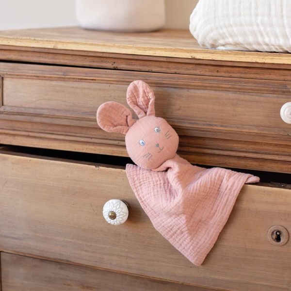 Doudou mouchoir Lapin Hop