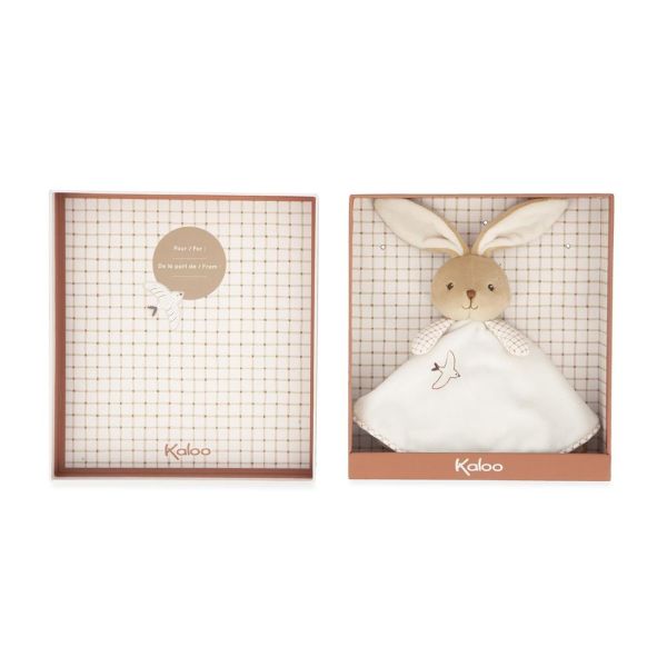 Doudou rond Lapin Crème
