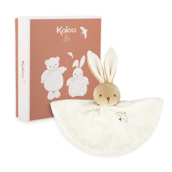 Doudou rond Lapin Crème