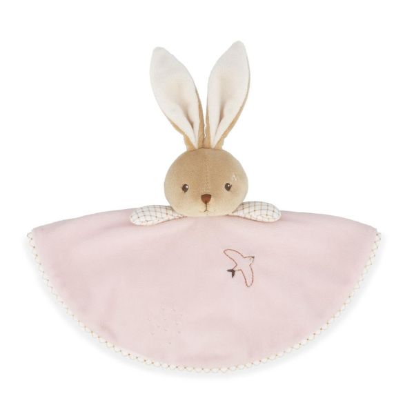 Doudou rond Lapin Rose