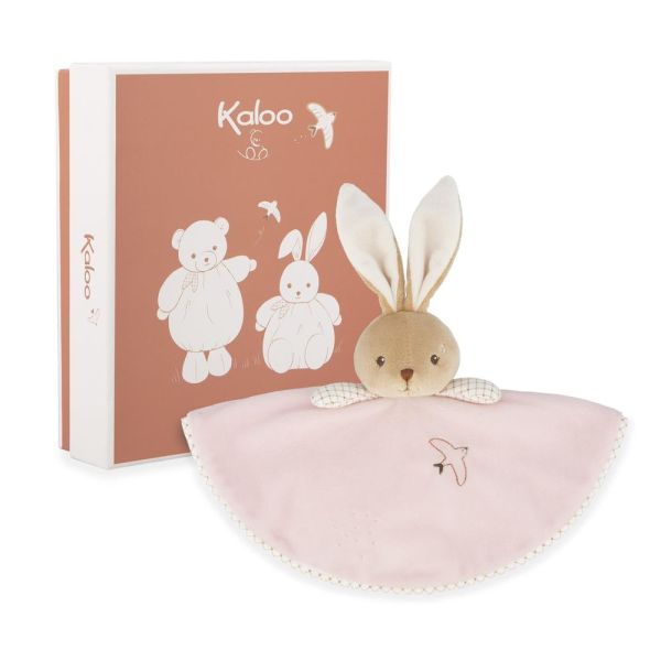 Doudou rond Lapin Rose